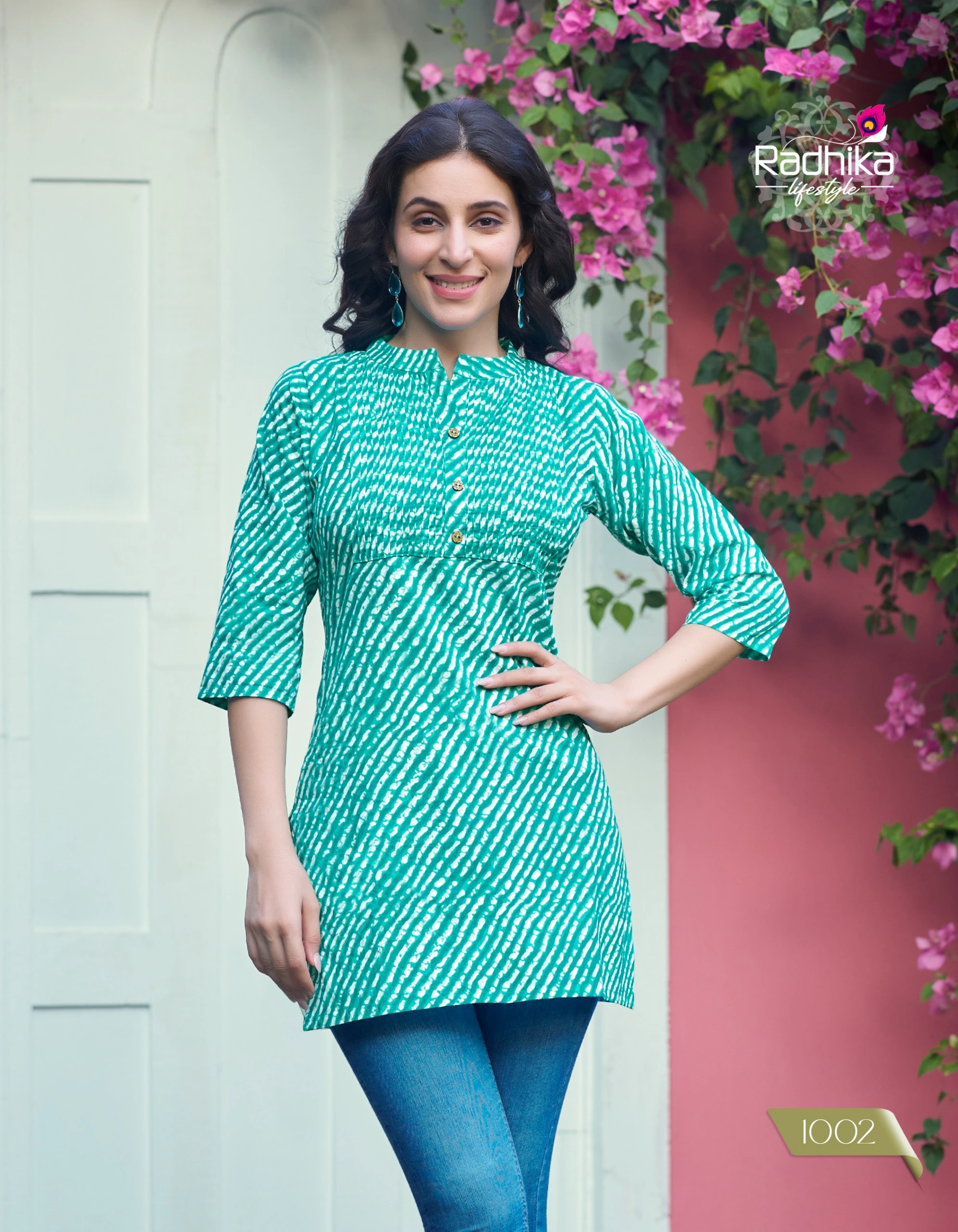 Radhika Lifestyle Summer Shine Vol 1 Pure Heavy Cotton Wholesale Kurtis Catalog — Wholesale Kurtis, MPA wholesale from Surat - Gallery Image 7